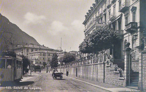 Another scene of Lugano from the early 1900s