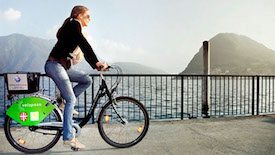 Andare in bici a Lugano partendo dal nostro appartamento in affitto