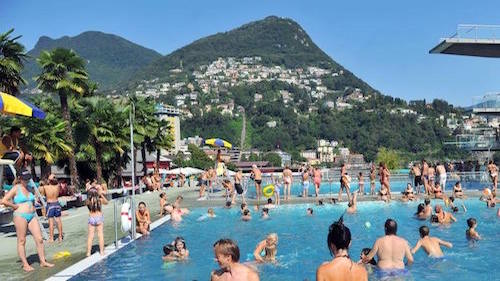 I nostri appartamenti in affitto del residence sono a pochi minuti dalle piscine del Lido di Lugano